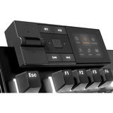 be quiet! Dark Mount Silent Tactile DE ISO teclado Juego USB QWERTZ Alemán Negro, Teclado para gaming negro, Alámbrico, USB, Interruptor mecánico, QWERTZ, LED RGB, Negro