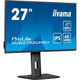 iiyama XUB2792UHSU-B6, Monitor LED negro (mate)