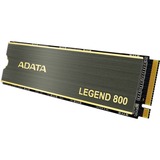 ADATA LEGEND 800 2 TB, Unidad de estado sólido gris/Dorado