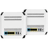 ASUS ROG Rapture GT6 (W-2-PK) Tribanda (2,4 GHz/5 GHz/5 GHz) Wi-Fi 6 (802.11ax) Blanco 4 Interno, Router blanco, Blanco, Interno, Enrutador de malla, Poder, 538,8 m², Tribanda (2,4 GHz/5 GHz/5 GHz)