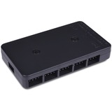Alphacool Core 10x 4-Pin PWM Splitter, Control del ventilador negro