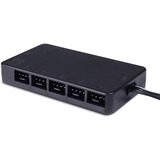 Alphacool Core 10x 4-Pin PWM Splitter, Control del ventilador negro