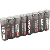 Ansmann 5015280 pila doméstica Batería de un solo uso Alcalino plateado, Batería de un solo uso, Alcalino, Negro, Gris, 14,5 mm, 14,5 mm, 50,5 mm