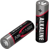 Ansmann 5015280 pila doméstica Batería de un solo uso Alcalino plateado, Batería de un solo uso, Alcalino, Negro, Gris, 14,5 mm, 14,5 mm, 50,5 mm