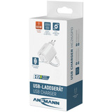 Ansmann Home Charger HC265PD con cable y cargador Apple Watch 5,8A 65W 2 puertos blanco