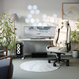 Arozzi Nova 49TUW165, Monitor de gaming blanco