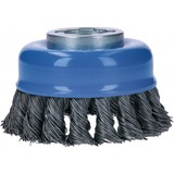 Bosch 2 608 620 727 accesorio para amoladora angular Cepillo de copa Cepillo de copa, Acero, 7,5 cm, Bosch, Negro, Azul, 0,5 mm