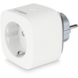 Bosch 8750001300X2, Toma de corriente con interruptor blanco
