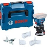 Bosch GKF 18V-8 Professional, 06016C2001, Fresadora azul/Negro