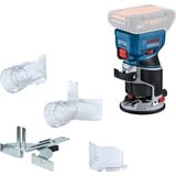 Bosch GKF 18V-8 Professional, 06016C2001, Fresadora azul/Negro