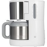 Braun 0X13211070, Cafetera de filtro blanco/Acero fino
