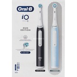 Braun Oral-B iO Series 3N Duo, Cepillo de dientes eléctrico negro/Azul