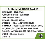 COBI Pz.Kpfw. VI Tiger Ausf. E, Juegos de construcción 