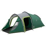 Coleman Tienda túnel para 3 personas Chimney Rock 3 Plus BlackOut, Tienda de campaña verde/Gris
