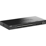 D-Link DGS-1530-28S/E, Interruptor/Conmutador negro