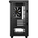 DeepCool Macube 110 Negro Cristal Templado Lateral, Cajas de torre negro, Midi Tower, PC, Negro, micro ATX, Mini-ITX, Acrilonitrilo butadieno estireno (ABS), SPCC, Vidrio templado, Juego