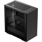 DeepCool Macube 110 Negro Cristal Templado Lateral, Cajas de torre negro, Midi Tower, PC, Negro, micro ATX, Mini-ITX, Acrilonitrilo butadieno estireno (ABS), SPCC, Vidrio templado, Juego