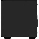 DeepCool Macube 110 Negro Cristal Templado Lateral, Cajas de torre negro, Midi Tower, PC, Negro, micro ATX, Mini-ITX, Acrilonitrilo butadieno estireno (ABS), SPCC, Vidrio templado, Juego