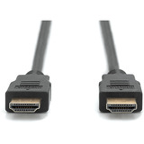 Digitus Cable HDMI de alta velocidad con Ethernet, tipo A negro