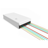 Digitus Unibox LWL para montaje en pared, Armario IT gris claro