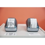 Dymo LabelWriter ™ Wireless, Impresora de etiquetas plateado/Negro, Térmica directa, 600 x 300 DPI, Inalámbrico y alámbrico, Negro