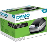 Dymo LabelWriter ™ Wireless, Impresora de etiquetas plateado/Negro, Térmica directa, 600 x 300 DPI, Inalámbrico y alámbrico, Negro