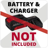 EINHELL TE-BJ 18 Li - Solo, Esamblaje con galleta rojo/Negro