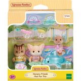 EPOCH Sylvanian Families - Amigos del jardín de infancia de aventuras "Diversión en la piscina", Juegos de construcción 