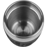 Emsa 514514 taza de viaje Negro, Termo negro/Acero fino, Negro, China, 87 mm, 94 mm, 112 mm, 204 g