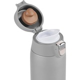 Emsa Light Mug 400 ml Plata, Termo plateado, Plata, Acero inoxidable, Polipropileno (PP), 400 ml, 6,6 cm, 196 mm