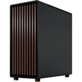 Fractal Design North Charcoal Black, Cajas de torre negro/Madera