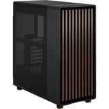 Fractal Design North Charcoal Black, Cajas de torre negro/Madera