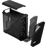 Fractal Design Torrent Torre Negro, Cajas de torre negro, Torre, PC, Negro, ATX, EATX, ITX, micro ATX, SSI CEB, Vidrio templado, Juego