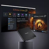 Intenso EOD 400D Slim, Regrabadora DVD negro