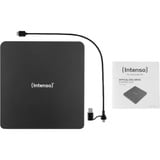 Intenso EOD 400D Slim, Regrabadora DVD negro