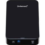 Intenso Memory Center disco duro externo 6000 GB Negro, Unidad de disco duro negro, 6000 GB, 3.5", 3.2 Gen 1 (3.1 Gen 1), 5400 RPM, Negro