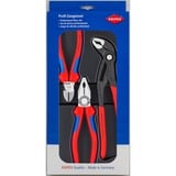 KNIPEX 00 20 09 V01 alicate Juego de alicates, Set de pinzas azul/Negro, Juego de alicates, Azul/Rojo, 950 g