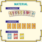 KOSMOS Flip 7, Juegos de cartas 