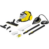 Kärcher SC 5 EasyFix IRON Escoba limpiadora a vapor 1,5 L 2200 W Negro, Amarillo, Limpiador de vapor amarillo/Negro, Escoba limpiadora a vapor, 1,5 L, Negro, Amarillo, 50 cm, 100 cm, 6 m