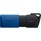 Kingston DTXM/64GB-2P, Lápiz USB azul/Negro