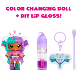 MGA Entertainment Yummiland Mystery Lip Gloss Doll - Carly Cakepop, Muñecos Minifigura, Femenino, 4 año(s), Niño/niña, Multicolor