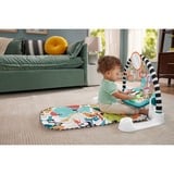 Mattel Kick & Play Multicolor Manta de juegos para bebés, Gimnasio de actividades/Alfombra Manta de juegos para bebés, Barra de juguetes, Multicolor