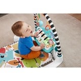 Mattel Kick & Play Multicolor Manta de juegos para bebés, Gimnasio de actividades/Alfombra Manta de juegos para bebés, Barra de juguetes, Multicolor