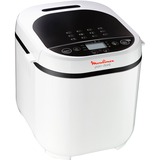 Moulinex OW210130 panificadora 720 W Blanco blanco/Negro, 1 kg, Programación diferida, Control regulable del dorado de la corteza, Función mantener caliente, 720 W, Blanco
