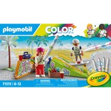 PLAYMOBIL Color Skatepark, Juegos de construcción 