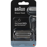 Procter & Gamble Series 5 64 B Cabezal para afeitado, Cabezal de afeitado negro, Cabezal para afeitado, 1 cabezal(es), Negro, Acero inoxidable, 18 mes(es), Braun, Series 6 60, 61, 62