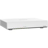 QNAP QHora-301W router inalámbrico 10 Gigabit Ethernet Doble banda (2,4 GHz / 5 GHz) Blanco blanco, Wi-Fi 6 (802.11ax), Doble banda (2,4 GHz / 5 GHz), Ethernet, Blanco, Router de sobremesa