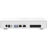 QNAP QHora-301W router inalámbrico 10 Gigabit Ethernet Doble banda (2,4 GHz / 5 GHz) Blanco blanco, Wi-Fi 6 (802.11ax), Doble banda (2,4 GHz / 5 GHz), Ethernet, Blanco, Router de sobremesa