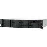 QNAP TS-855EU-8G servidor de almacenamiento NAS Bastidor (2U) Intel Atom® C5125 8 GB DDR4 0 TB QuTS hero Negro NAS, Bastidor (2U), Intel Atom®, C5125, 8 GB, DDR4