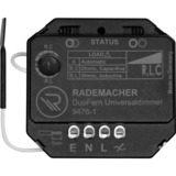 Rademacher 35140462 regulador Integrado Atenuador e interruptor Negro, Interruptor con regulador de voltaje Atenuador e interruptor, 30 m, 100 m, Integrado, Inalámbrico, Negro